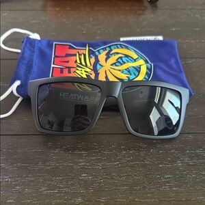 Heat Wave Black Sunglasses ansi z87